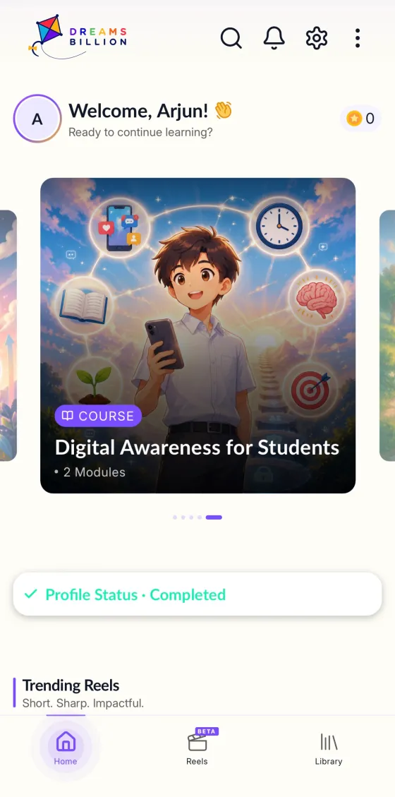 Dreams Billion Learning Platform